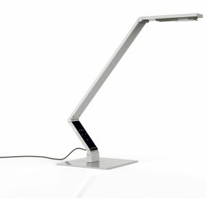 Durable Tischleuchte ws eckig mit Fuß LUCTRA table linear
