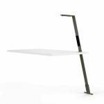 Durable Mobile Leuchte 1300-1600mm sw LUCTRA FLEX mit Akku