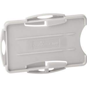 Durable Ausweiskartenhalter 57x87mm gr 10St Blauer Engel für 2 Karten