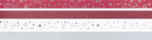 Faltstreifen 120g Sterne si 96 St.