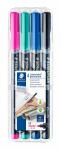 Staedtler Folienstift Lumocolor M perm 4St