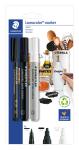Staedtler Marker Set Lumocolor 3St BK