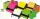 RNK Haftnotiz Rollen Sortierung 60mm x 10m neon 15St