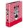 Herlitz Ordner maX.file A4 Cute Anim. Zebra Innenspiegel sw Rückenbreite 8 cm