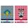 Herlitz Spiralblock A4 Cute Animals Turtle+Zebra