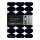 Herlitz Notizheft flex A5/40 Blatt punkt. Just Black FSC Mix