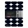 Herlitz Notizheft flex A5/40 Blatt punkt. Just Black FSC Mix