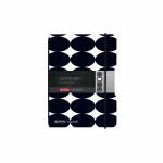 Herlitz Notizh.flex A6/40 Blatt punkt. Just Black FSC Mix