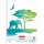 Herlitz Spiralblock A4/80 Blatt l/R GREENli Elefant Blauer Engel
