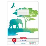 Herlitz Heft A4/16 Blatt Lineatur 27 GREENl Elefant...