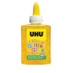 UHU Glitter Glue Flasche 88,5ml/90g gelb