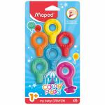Wachsmalringe 6ST Baby sortiert MAPED M863806 Color Peps