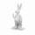 RIFFELMACHER  Hase Hannes 21cm  1x Hase mit grauer Latzhose, Riffelmacher