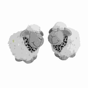 RIFFELMACHER  Schaf Ferdi 7x11cm  aus Keramik,, Riffelmacher