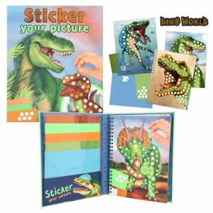DEPESCHE VERTR.  Stickerheft Dino World  Sticker Your Picture, Depesche