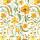 BRAUN & COMPANY  Servietten 33x33cm  Paisley Flower gelb, 3-lagig, 20 Stück, Atelier, Braun & Company
