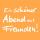 BRAUN & COMPANY  Servietten 33x33cm  Freundeabend orange, 3-lagig, 20 Stück, Partytime, Braun & Company