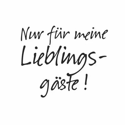 BRAUN & COMPANY  Servietten 33x33cm  Lieblingsgäste, 3-lagig, 20 Stück, Partytime, Braun & Company