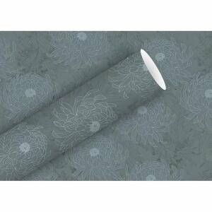 BRAUN & COMPANY  Geschenkpapier 70cmx1,5m  Coco grau, Braun & Company