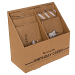 OOTB Kraftpapier Geschenkkarte 2 in 1