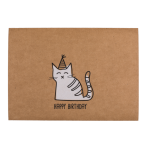 OOTB Kraftpapier Geschenkkarte 2 in 1