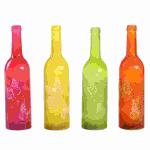SCHLARAFFENLAND  LED Glasflasche Torno  D7,5x29cm 4fach...