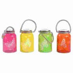 SCHLARAFFENLAND  LED Windlichtglas Pelo  D12x18cm 4fach...