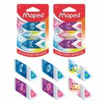 Maped - ergonomischer, effizienter, dreieckiger Radierer...