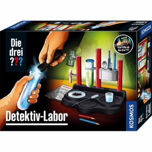 Kosmos 632311 Die DREI Labor Detektiv-Set, Silver