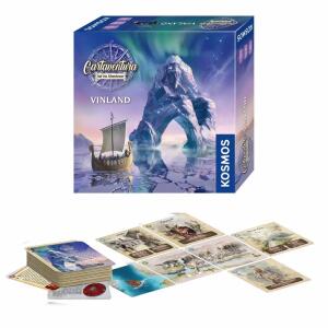 KOSMOS Kartenspiel Cartaventura Vinland, Inhalt: 70 Abenteuerkarten, 1 historisches Beiheft, 1-6 Spieler, Spieldauer 60 Minuten, ab 12 Jahren