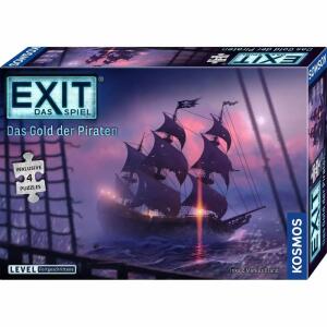 Kosmos 683108 EXIT Puzzle-Das Gold der Piraten Spiel, Multicolor