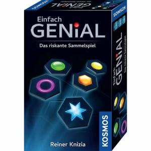 KOSMOS 712662 Einfach Genial - Das Mitbringspiel, Das riskante Sammelspiel, ab 7 Jahre, für 2-4 Personen, Reisespiel, Gesellschaftsspiel, Geschenk für Geburtstag, Mitbringsel