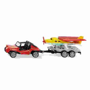 siku Buggy mit Anhänger und Sportflugzeug, ab 3 Jahren
