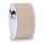 Geschenkband 40mmx2 m Leinen natur, Kunststoffspule zu 100 % aus Recyclingmaterial, Präsent