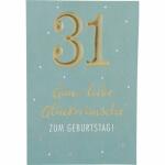 Zahlenkarte Motiv 50, Depesche