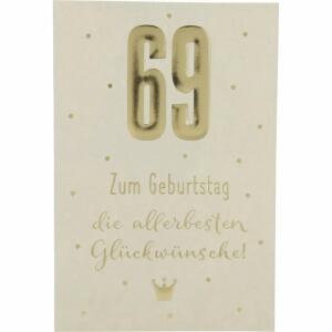 Zahlenkarte Motiv 100, Depesche