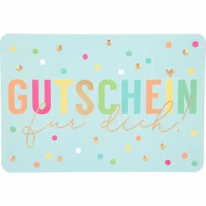 Klappkarte Kunterbunt Motiv 28, Depesche