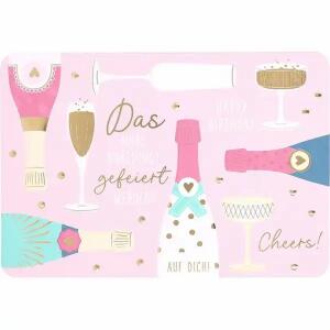 Klappkarte Kunterbunt Motiv 40, Depesche