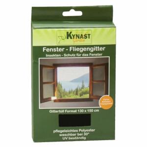 Insektenschutz Fenster 130x150cm schwarz