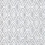 Servietten 33x33cm Geometric Hipster silver,...