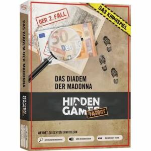Hidden Games Tatort Das Diadem der Madonna, 2. Fall, für 1 bis 6 Spieler, ab 14 Jahren,, Pegasus Spiele