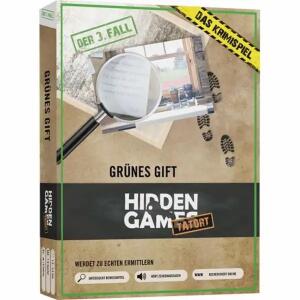 Hidden Games Tatort Grünes Gift, 3. Fall, für 1 bis 6 Spieler, ab 14 Jahren,, Pegasus Spiele