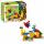 Wader 41296 - Kids Blocks Bausteine, ca. 90 Teile, in verschiedenen Formen und bunten Farben, inkl. praktischer Box mit Griff, ca. 39,5 x 14,5 x 29,5 cm groß, ab 12 Monaten, ideal als Geschenk