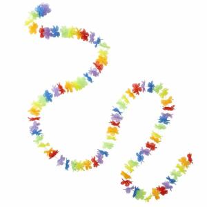 Widmann 2356H - Blumengirlande, Mutlicolor, 3 m, Hängedekoration, Partydekoration, Mottoparty, Karneval, Sommerfest