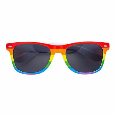 Widmann 67291 - Brille Regenbogen, Christopher Street Day, Karneval, Mottoparty