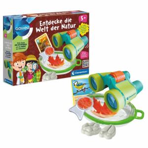 Clementoni 59267 Galileo Lab – Entdecke die Welt der Natur, spannender Koffer zum Erkunden der heimischen Flora & Fauna, Spiel und Spaß im Freien, für angehende Biologen ab 5 Jahren
