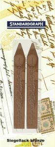 Standardgraph Siegellack bronze 95 cm 2 Stück SB-Verpackung per Pack