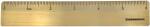 Lineal aus Messing 6 inch