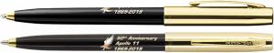 Fisher Space Pen Cap O Matic schwarz mit Clip, Sonderausgabe APOLLLO 11
