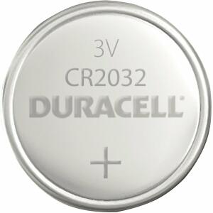 Lithium Knopfzellen, Elektronics, CR2032, 3 V, VE = 1 Blister = 4 Stück